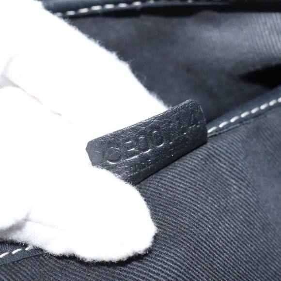 CELINE Macadam Canvas Hand Bag Gray Auth 71545 - Picture 12 of 16